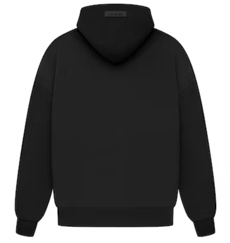 Fear of God Essentials Hoodie Jet Black (SS23)