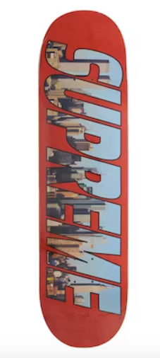 Supreme Gotham Skateboard Deck Red