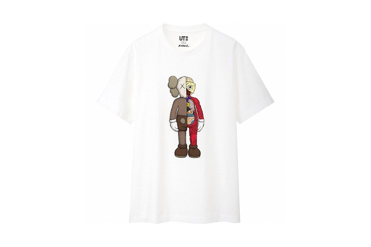 KAWS x Uniqlo Flayed Tee