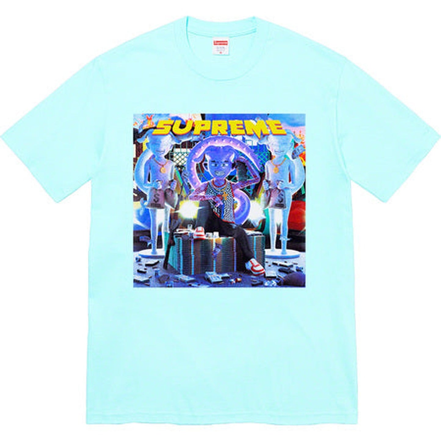 Supreme Richest TSHIRT LIGHT BLUE