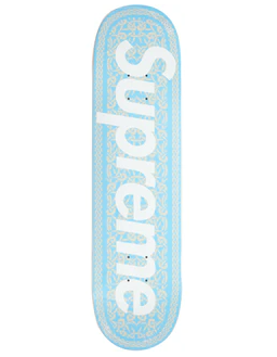 Supreme Celtic Knot Skateboard Blue