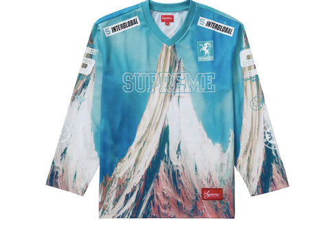 Supreme Mountain Hockey Jersey Blue