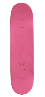 Supreme New York Yankees Airbrush Skateboard Deck Pink