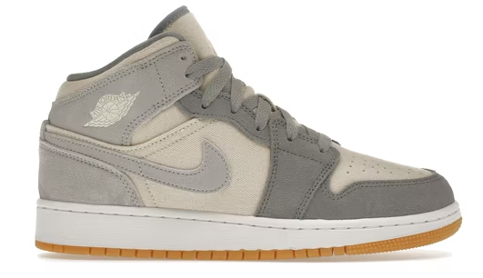 Jordan 1 Mid SE Coconut Milk Particle Grey (GS)