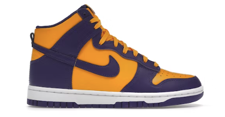 Nike Dunk High Lakers