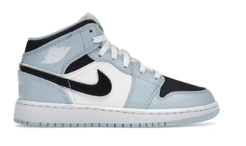 JORDAN 1 MID ICE BLUE (GS)