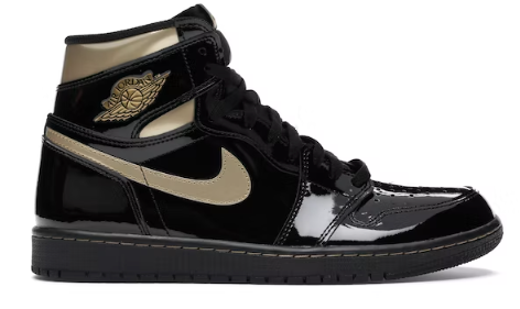 JORDAN 1 RETRO HIGH BLACK METALLIC GOLD (2020)