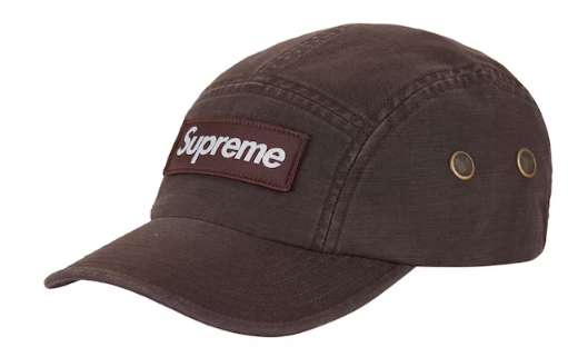 Supreme Military Camp Cap (FW22) Brown