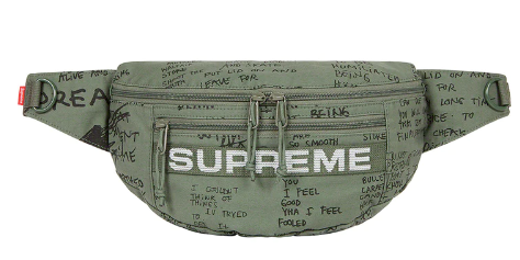 Supreme Field Waist Bag Olive Gonz