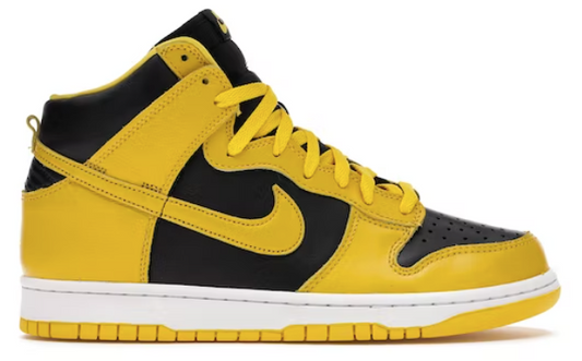 Nike Dunk High Black Varsity Maize