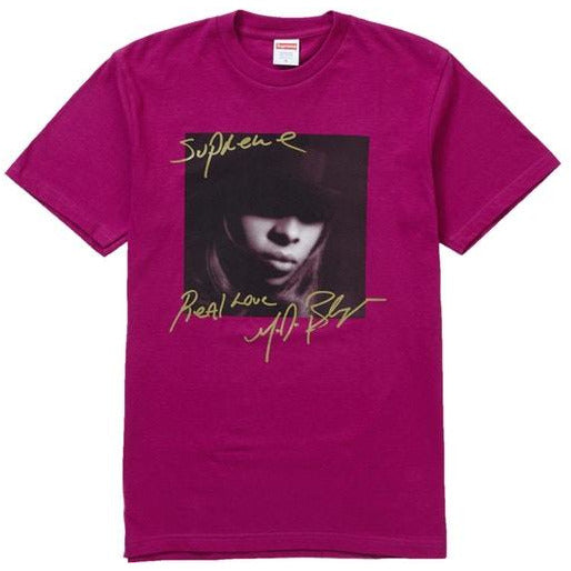 SUPREME MARY J. BLIGE TSHIRT MAGENTA