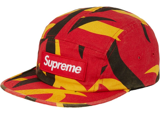 Supreme Military Camp Cap  Red Tribal Camo