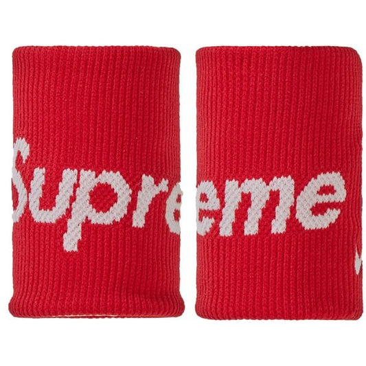 Supreme Nike NBA Wristbands Red