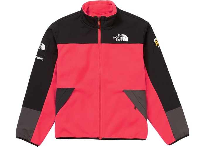 Supreme The North Face RTG Fleece Jacket Bright Red