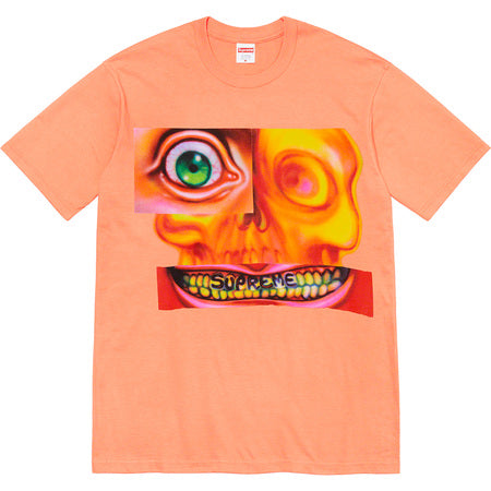 Supreme Face TSHIRT PEACH