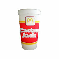 Travis Scott x McDonalds Cactus Jack Styrofoam Cup