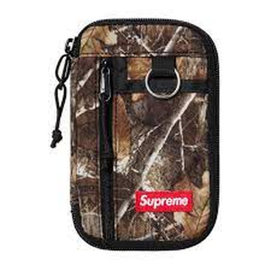 Supreme Small Zip Pouch Real Tree Camo