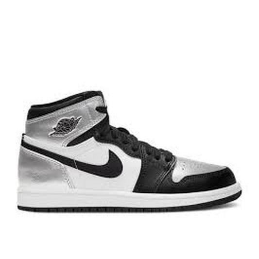 WMNS Jordan 1 Retro High Silver Toe